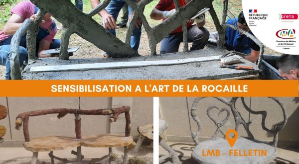 Venez vous former à l'art de la rocaille