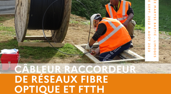 Entrez dans la filière de la fibre optique !