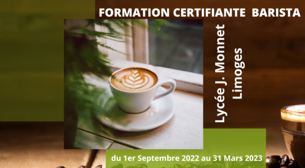 Obtenez le Certificat Académique de Compétences BARISTA 2