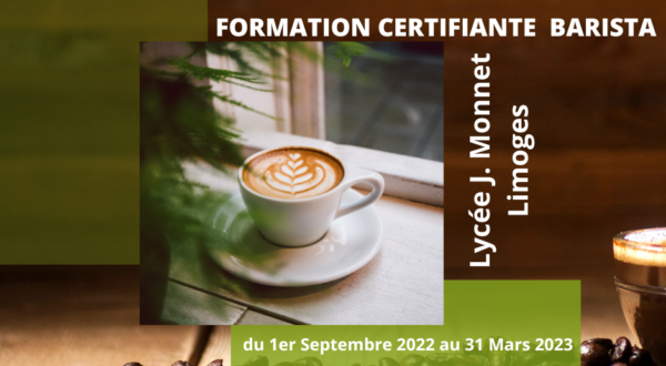 Obtenez le Certificat Académique de Compétences BARISTA 2