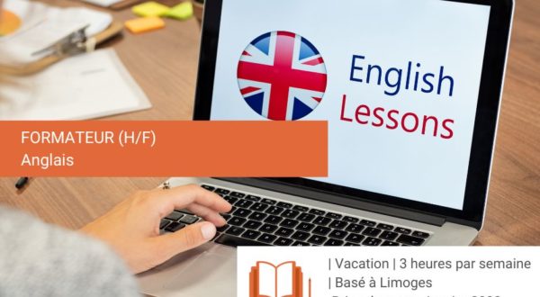 [Offre d'emploi] FORMATEUR Anglais H/F 1