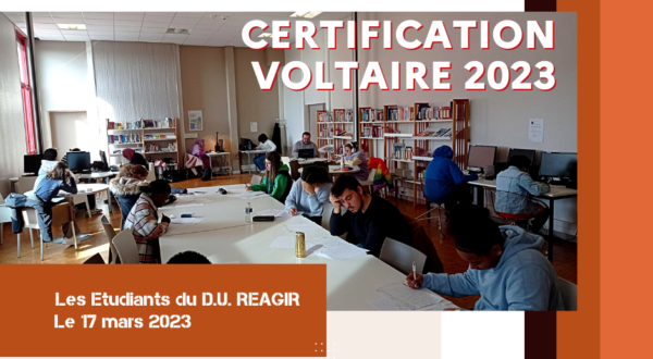 Certification Voltaire 2