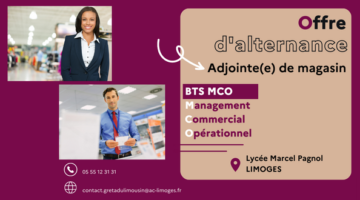 [Offre alternance] BTS MCO ou Licence commerce - H/F