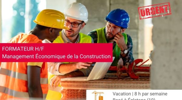 [ Offre D'emploi ] Formateur H/F en mathématiques 1