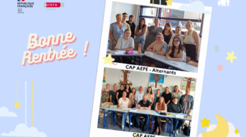 Ils sont rentrés ! CAP Accompagnant éducatif petite enfance (AEPE) 3