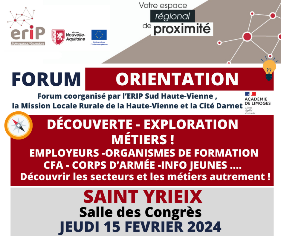 forum des métiers 2024 autour de moi