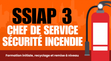 Formation SSIAP 3 - Chef de service sécurité incendie