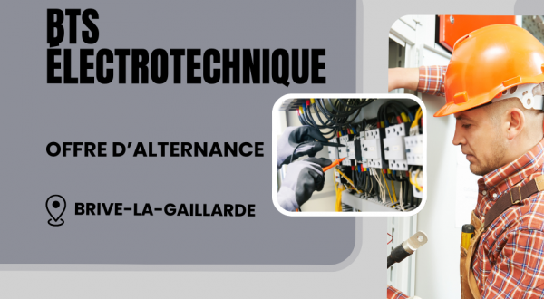 [Offre alternance] Electricien industriel (H/F)