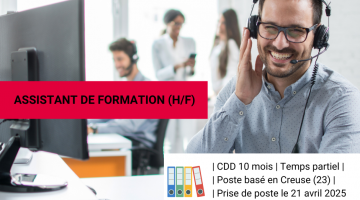 [Offre d'emploi] Assistant administratif de formation H/F