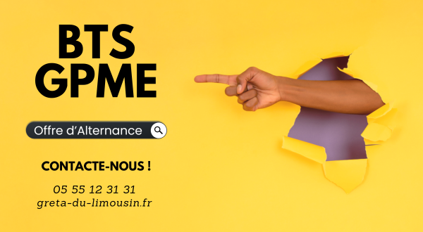 [Offre alternance] Assistant(e) Administratif(ve) – BTS GPME