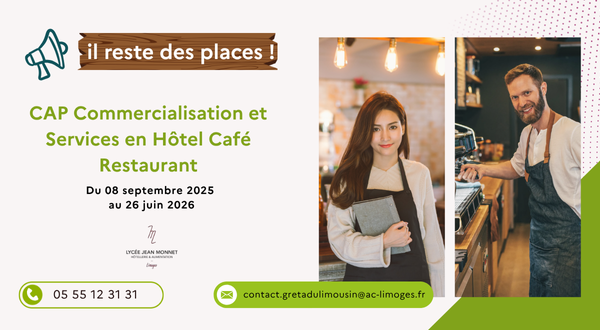 CAP Commercialisation et Services en HCR