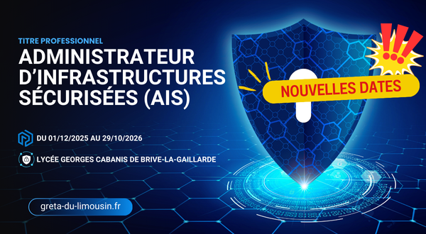 Titre Professionnel Administrateur d’Infrastructures Sécurisées (AIS)