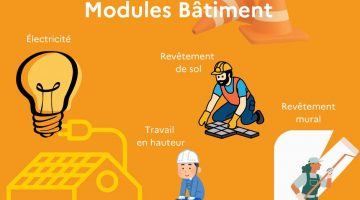 Modules courts secteur bâtiment