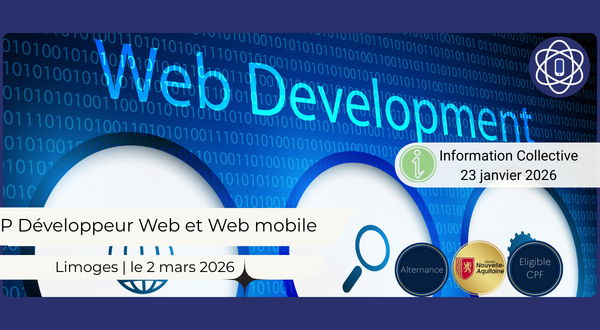 Devenez Développeur Web avec le GRETA du Limousin !