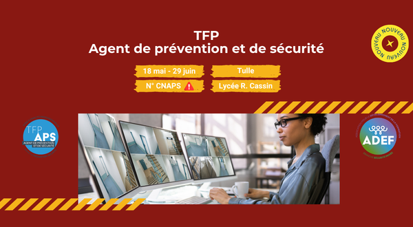Devenez Agent de Sécurité à Tulle