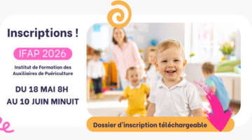 Auxiliaire de Puériculture : Les Inscriptions 2026 sont Ouvertes !