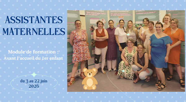 Cap sur l'accueil des tous petits : nos assistantes maternelles sont prêtes !